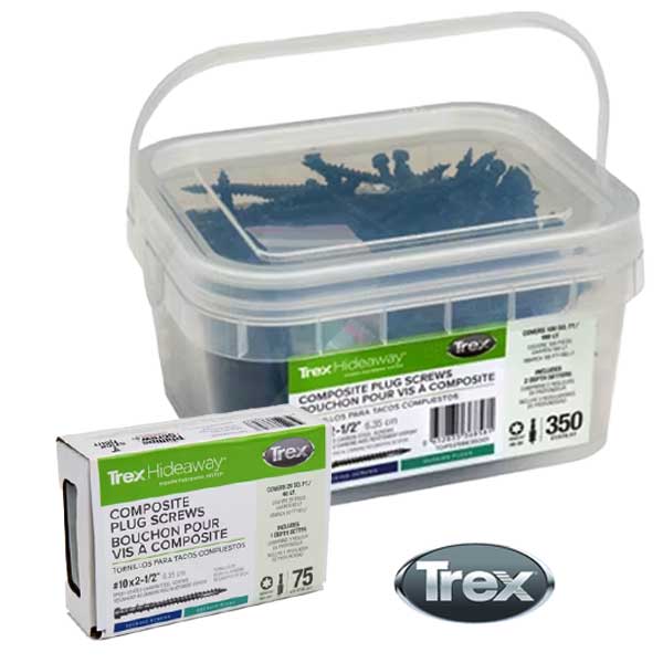 Trex Deck Plug Screws