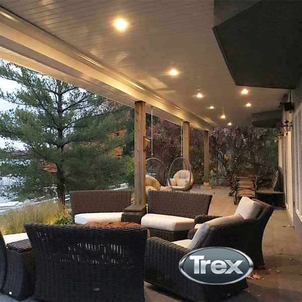 Trex RainEscape Soffit Lights