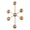 Troy Giovanni 34.75 in. Wall Sconce, Patina Brass, Integrated LED