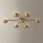 Troy Giovanni 34.75 in. Wall Sconce, Patina Brass, Integrated LED