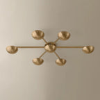 Troy Giovanni 34.75 in. Wall Sconce, Patina Brass, Integrated LED