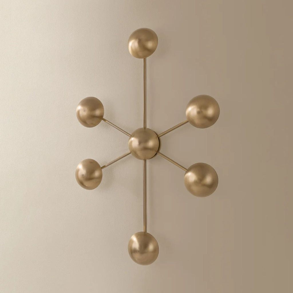 Troy Giovanni 34.75 in. Wall Sconce, Patina Brass, Integrated LED