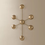 Troy Giovanni 34.75 in. Wall Sconce, Patina Brass, Integrated LED