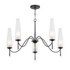 Troy Legacy 36 in. 5-Light Chandelier, Forged Iron