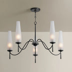 Troy Legacy 36 in. 5-Light Chandelier, Forged Iron