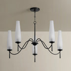 Troy Legacy 36 in. 5-Light Chandelier, Forged Iron