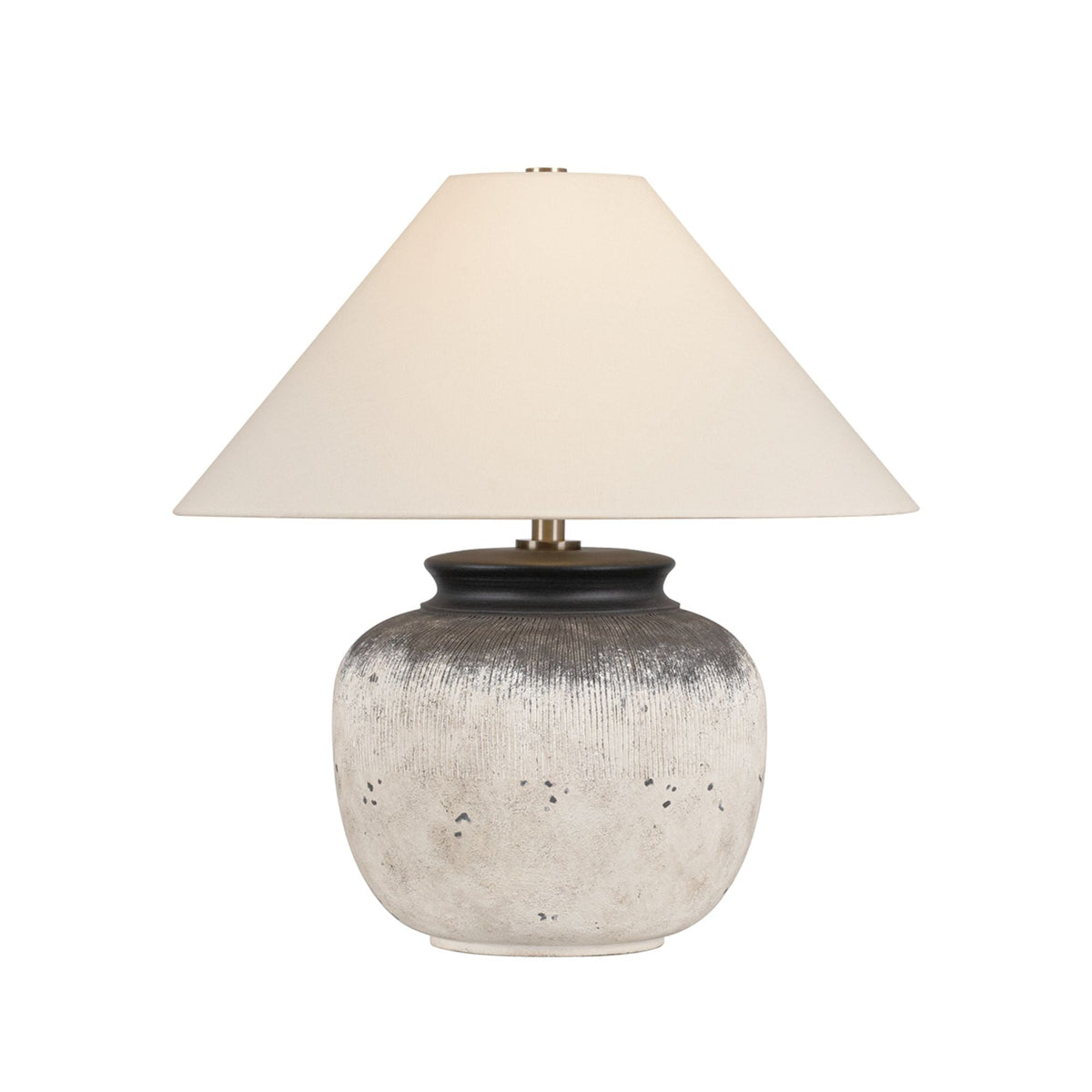 Troy Unearthed Table Lamp, Patina Brass, 23 in. Height