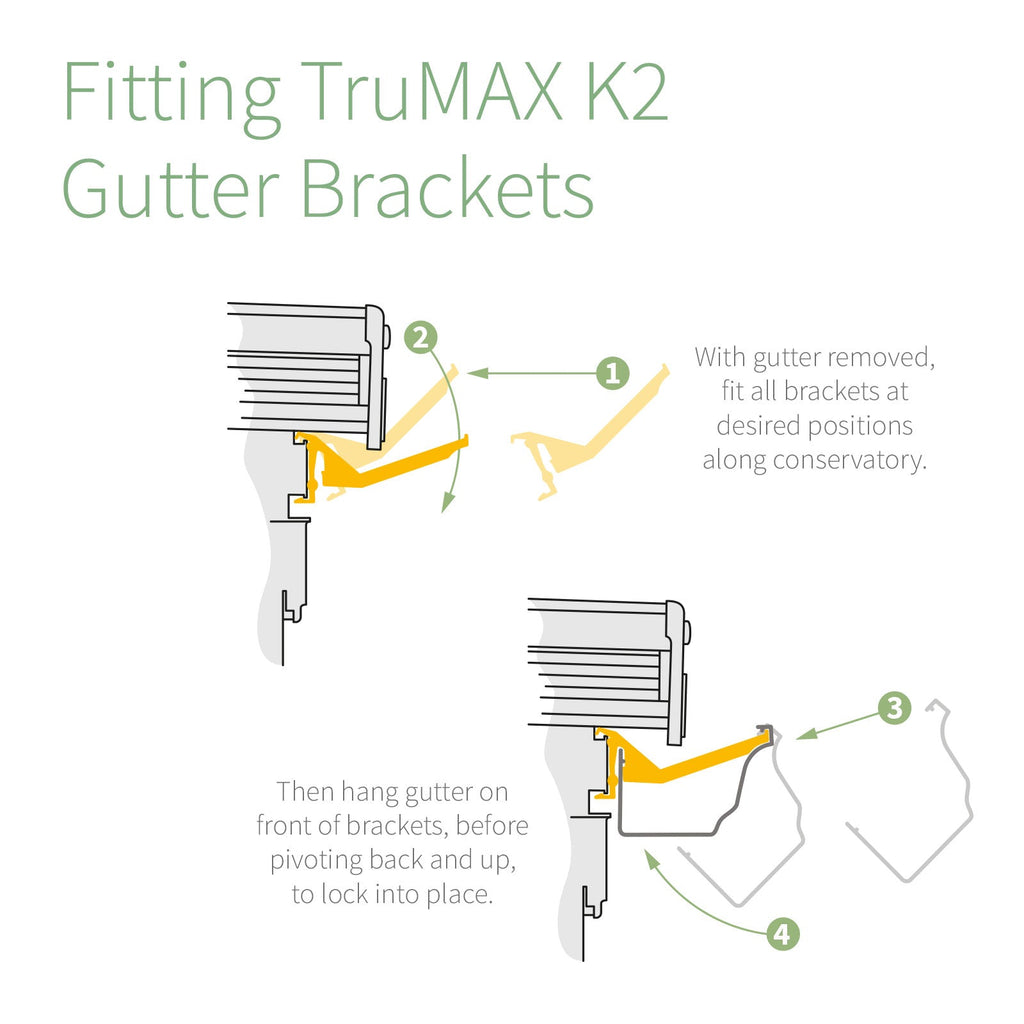 TruMAX K2 C8043 Gutter Bracket