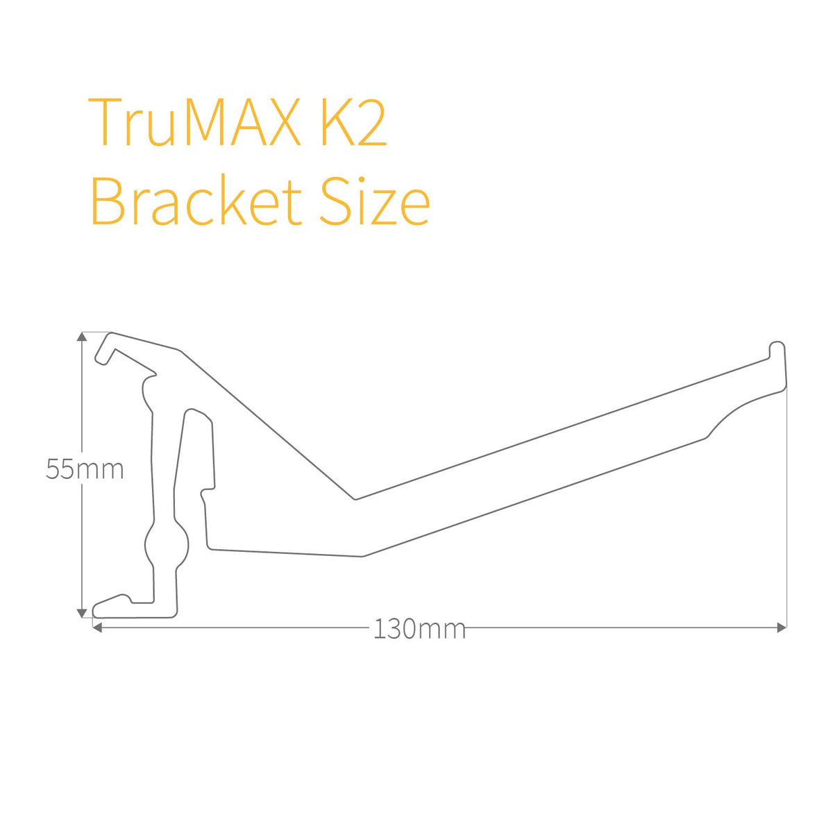 TruMAX K2 C8043 Gutter Bracket