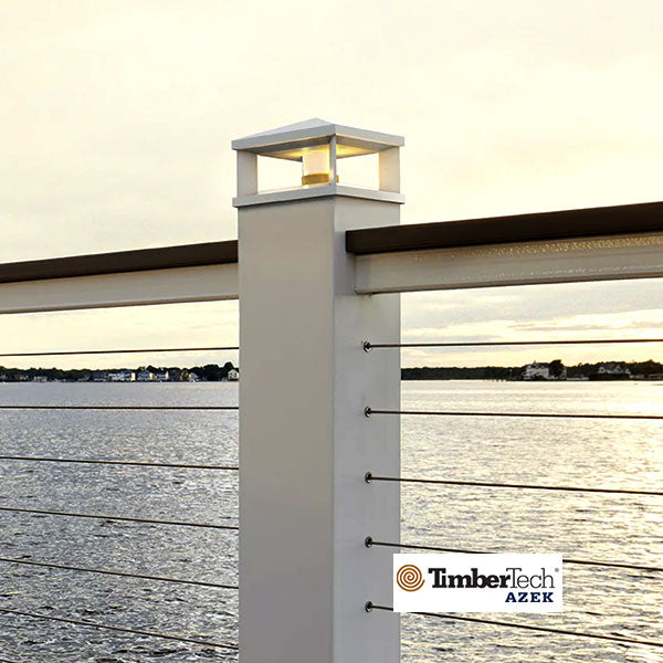 Timbertech/Azek Lantern Post Cap Lights