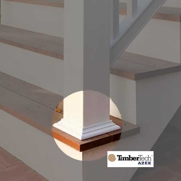 Timbertech/Azek Statement PVC Rail Post Skirts