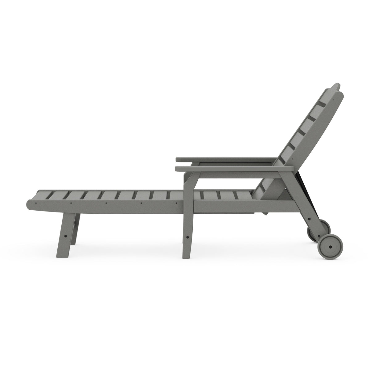 Savannah Chaise with Arms and Wheels