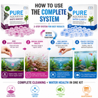 Evolution Aqua PURE Aquarium Total Maintenance Kit Clear Water & Sludge Remover