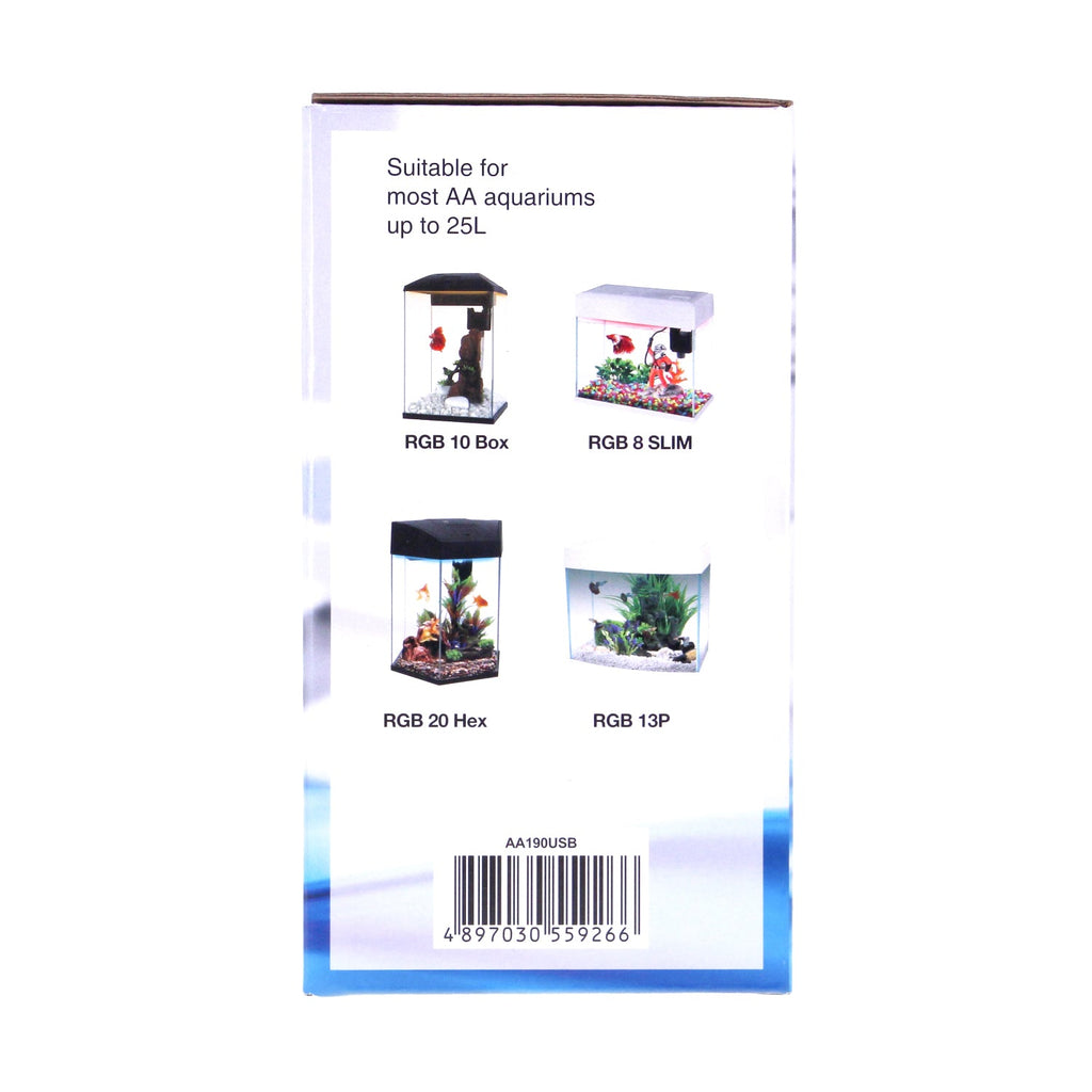 Deco USB Black Filter Pump Replacement for Small Aquariums