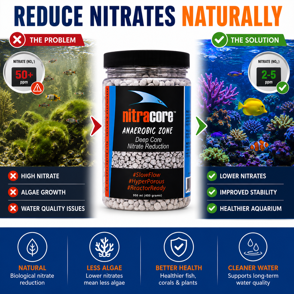 BlueShark NitraCore Biological Nitrate Removal Media 225g & 400g