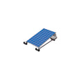 Сontainer Mounting System ValkPro+ for 1x - 10x Solar Panels in Portrait South Orientation
