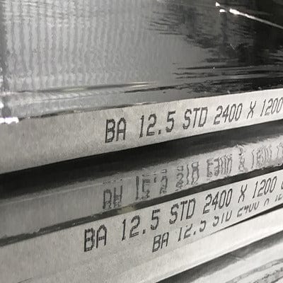 Vapour Plasterboard Tapered Edge - 2.4m x 1.2m x 12.5mm