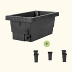 Foodcube™  Slim - The Next Generation of Self Watering Raised Garden Elevated