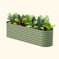 26" Tall 9 In 1 Large Modular Metal Raised Garden Bed Kit | Vego Garden