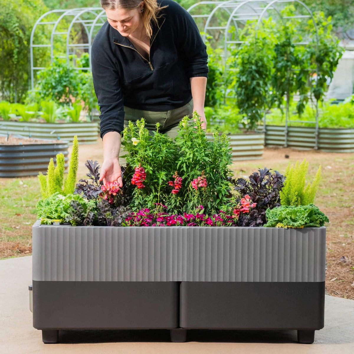 EZCube Self-Watering Planter 21" x 48"