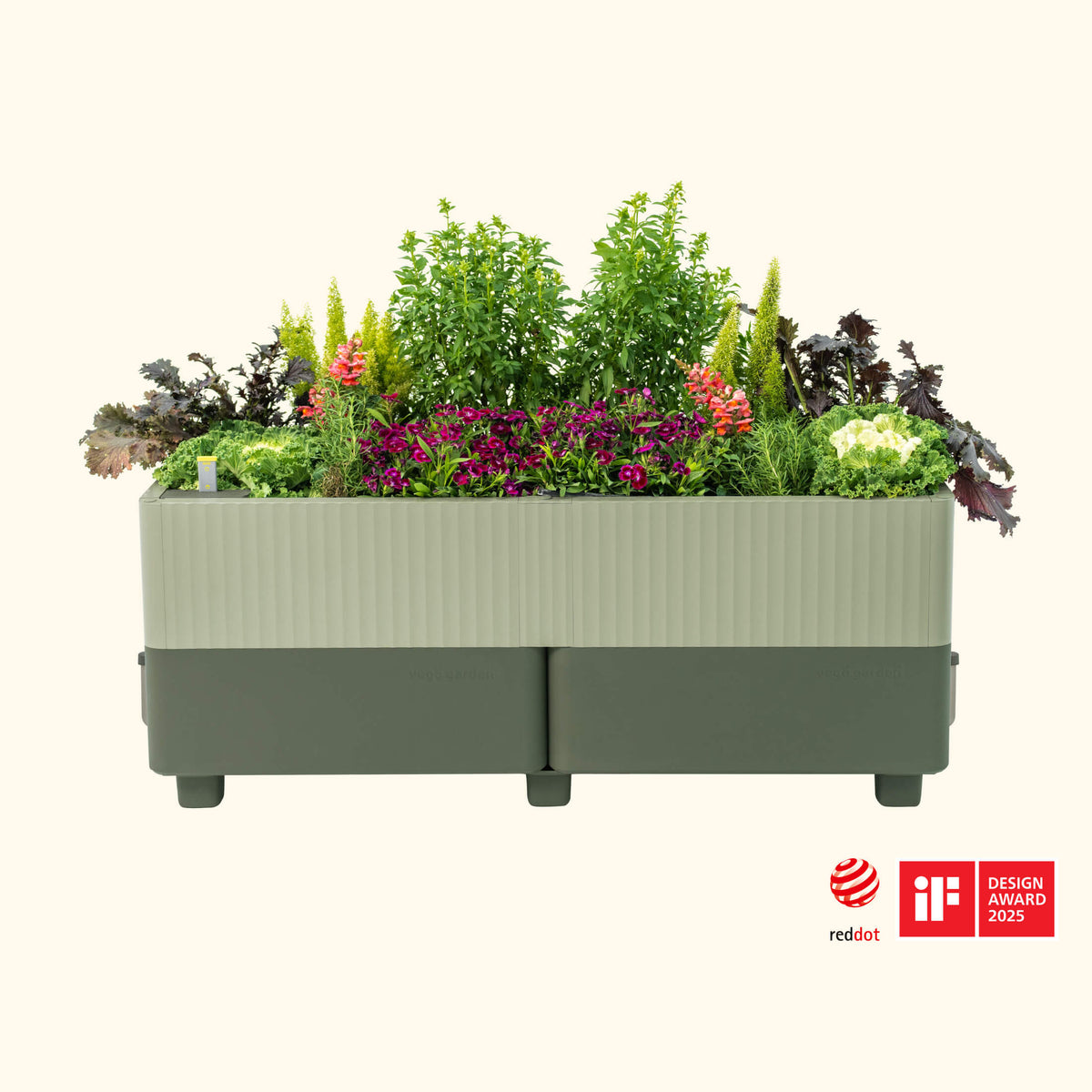 EZCube Self-Watering Planter 21" x 48" | Vego Garden