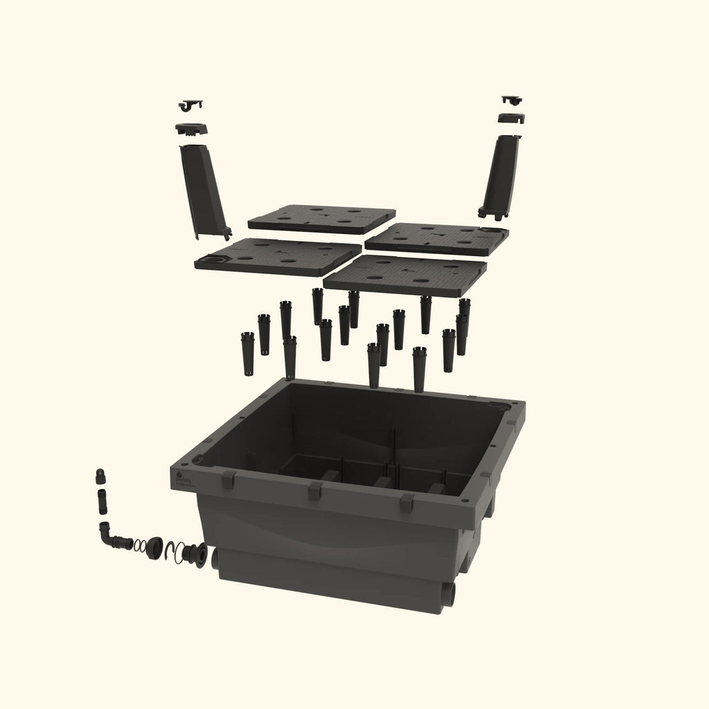 Foodcube™  Slim - The Next Generation of Self Watering Raised Garden Elevated