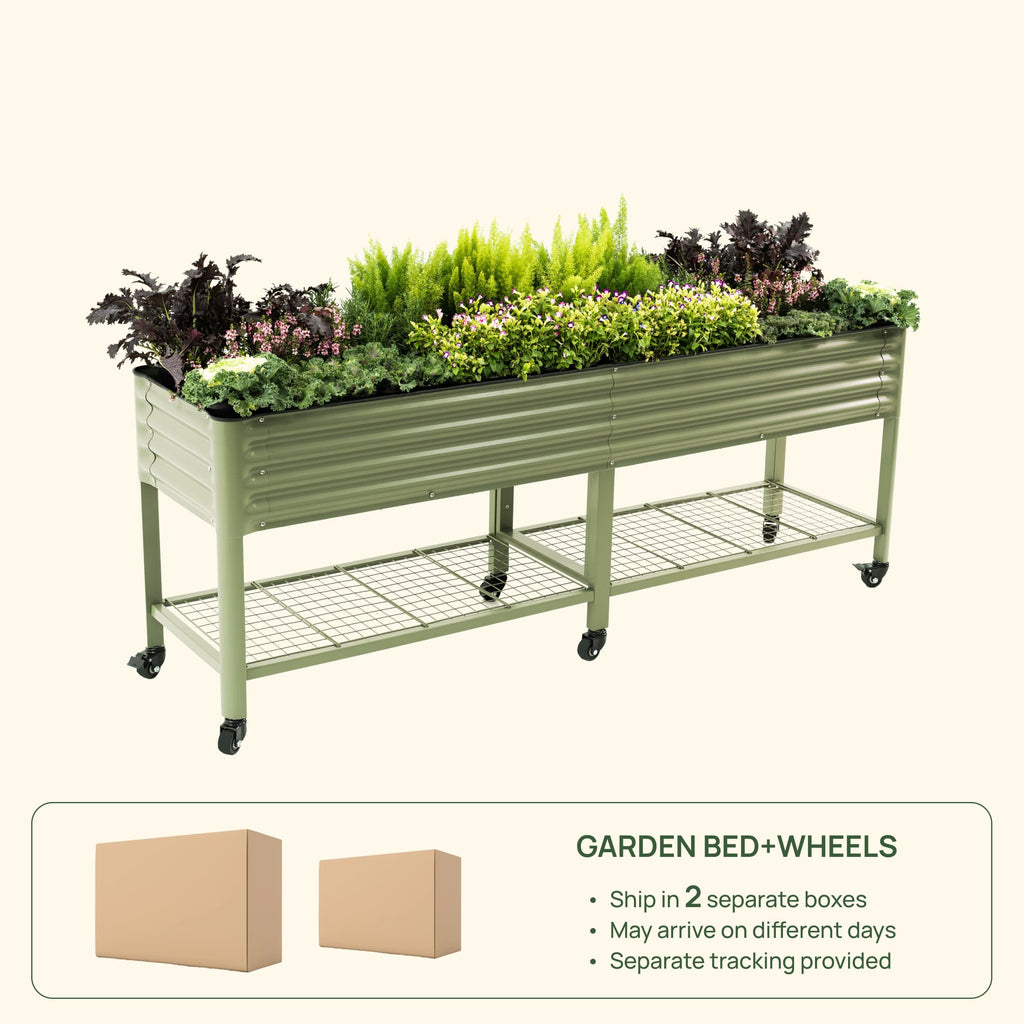 Elevated Garden Bed - 2' x 8'