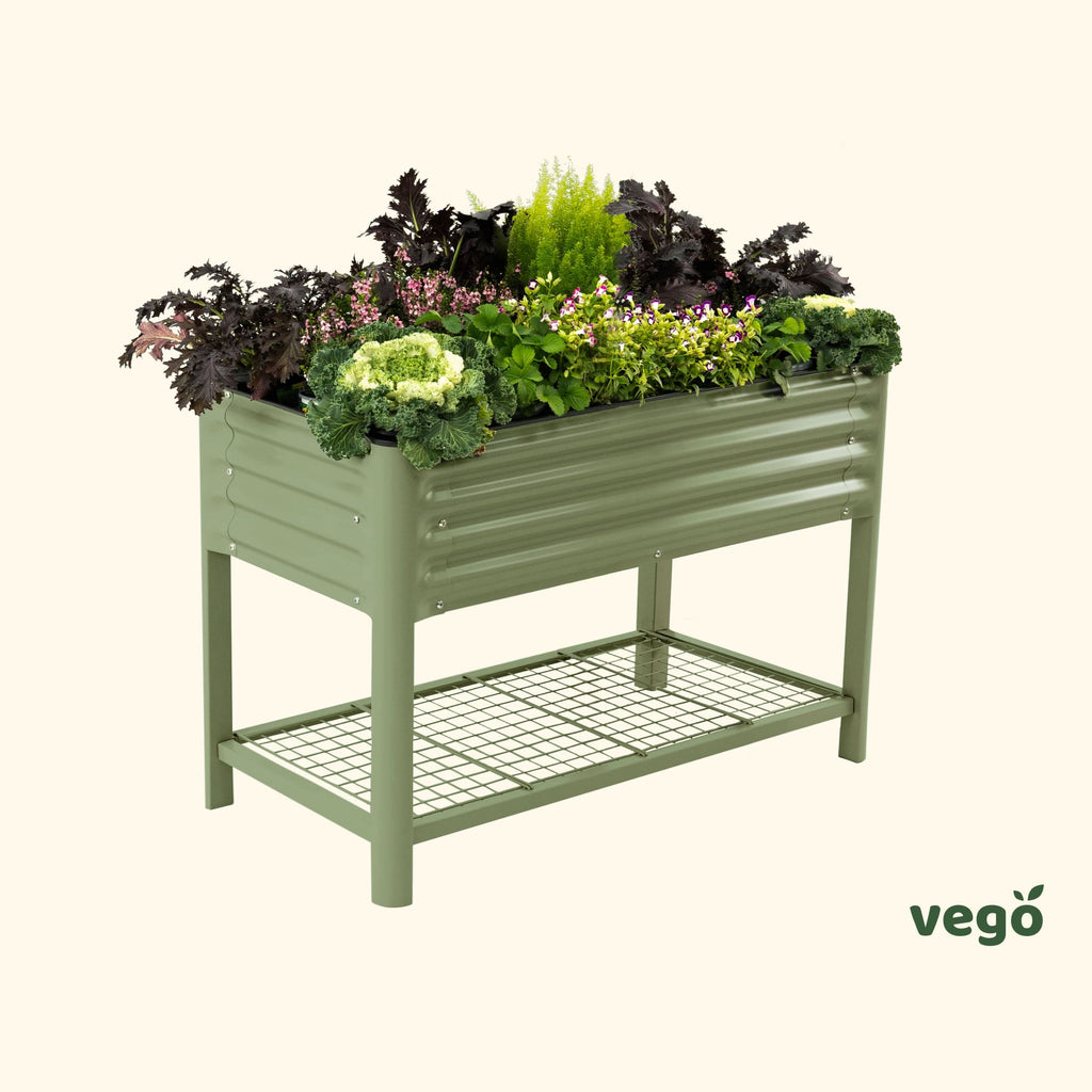 Elevated Garden Bed - 2' x 4' | Vego Garden