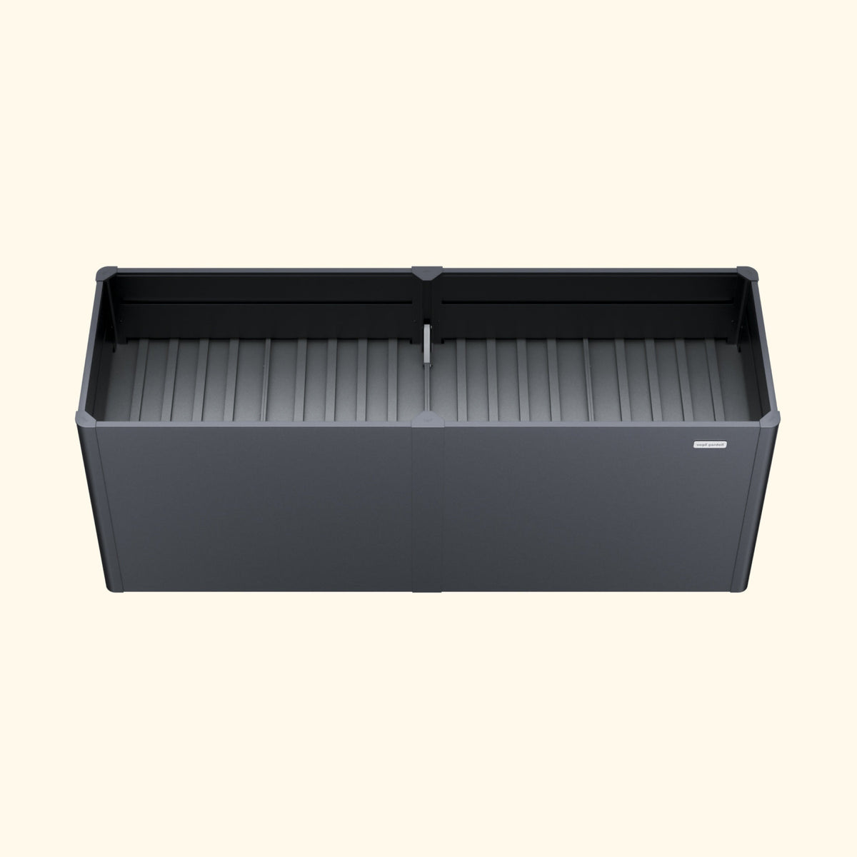 32" Extra Tall Modern Pro 27" x 83" Metal Raised Garden Bed - With Intermediate Floor