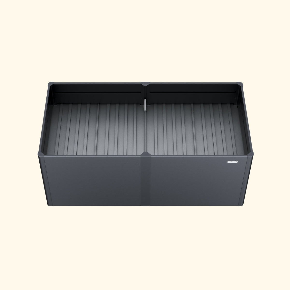 32" Extra Tall Modern Pro 42" x 83" Metal Raised Garden Bed - With Intermediate Floor