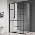 Velar+ Hinged Crittal Style Matt Black Side Panel