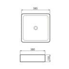 Galvano Solid Surface Basin