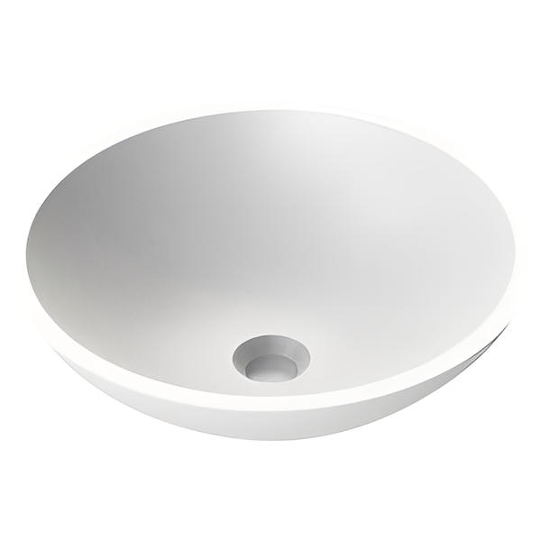 Prince Round Solid Surface Stone Basin - All Sizes