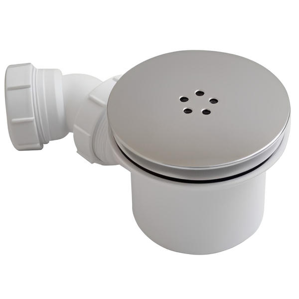 90mm Turbo Shower Waste - Chrome