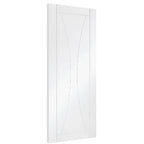 Verona Internal White Primed Door with Clear Glass