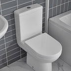 Vetta Rimless Toilet Pack With Soft Close Seat