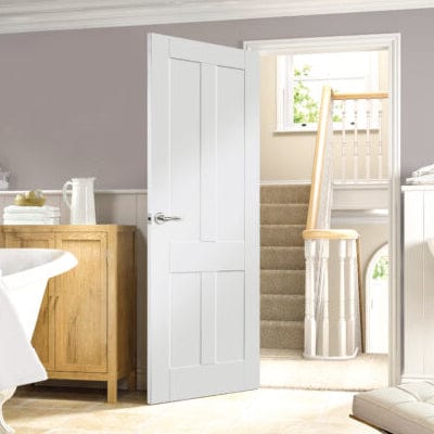 Victorian Shaker Internal White Primed Fire Door