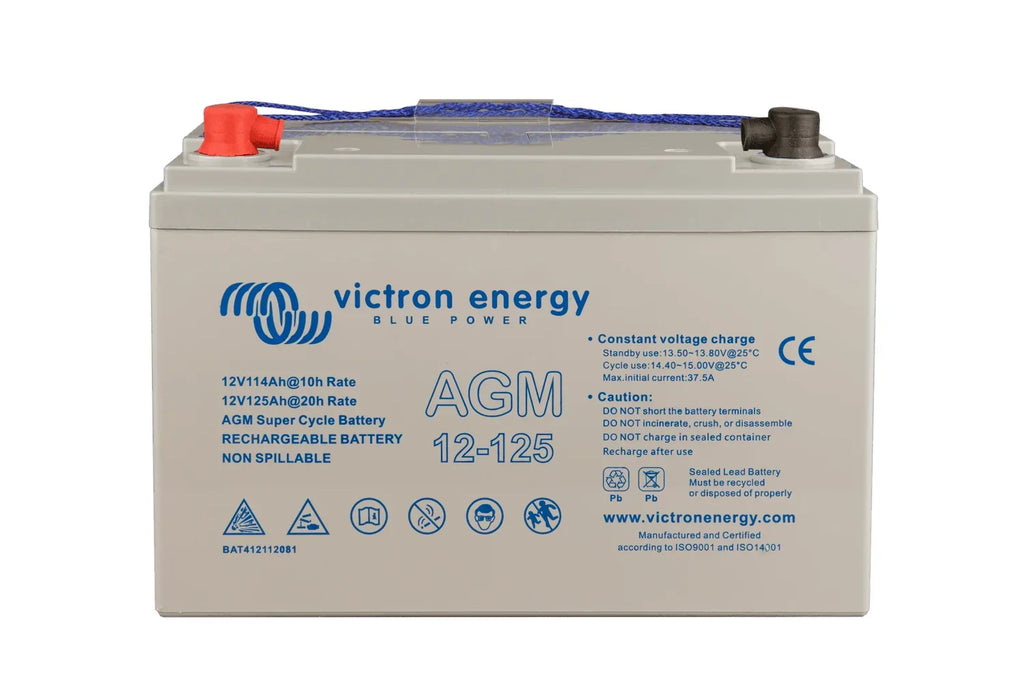 Victron 12V 125Ah AGM Super Cycle Deep Cycle Battery
