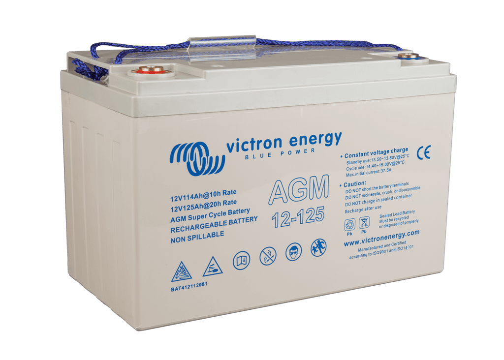 Victron 12V 125Ah AGM Super Cycle Deep Cycle Battery