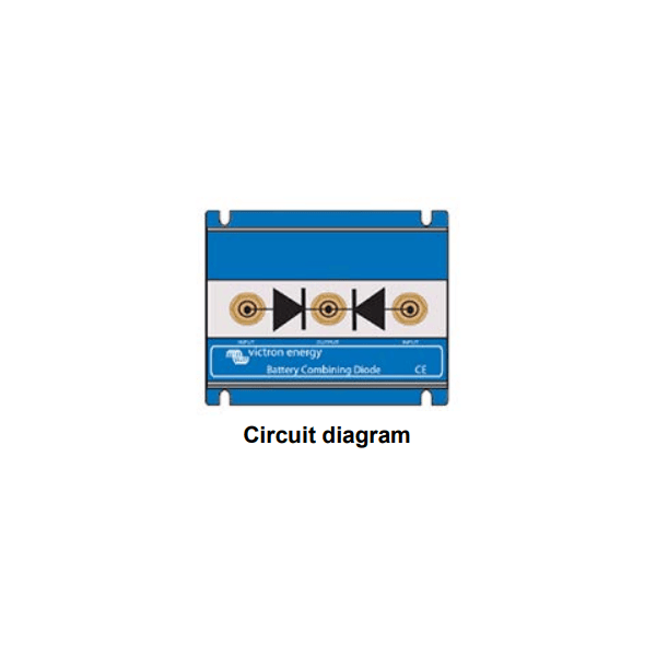 Victron Battery Diode 40A Combiner | 2 Batteries