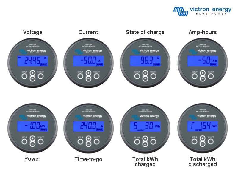 Victron Grey BMV-700 Battery Monitor