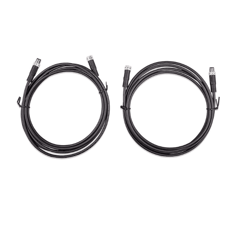 Victron 1m M8 Circular Connector Cable Pair for Victron LiFePO4 Batteries