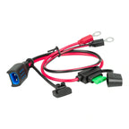 Victron M8 Eyelet Connector (w/ 30A ATO Fuse) (Suits IP65 Battery Charger)