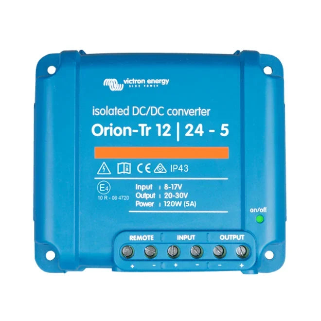 Victron 12V to 24V Orion-Tr 12/24-5A Isolated DC-DC Converter
