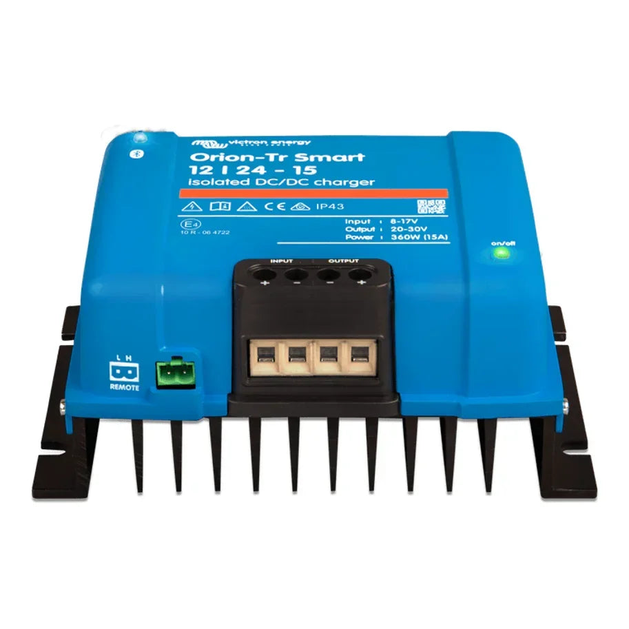 Victron 12V to 24V Orion-Tr Smart 12/24-15A Isolated DC-DC Charger