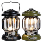 KickAss Vintage Camping Lantern - Black