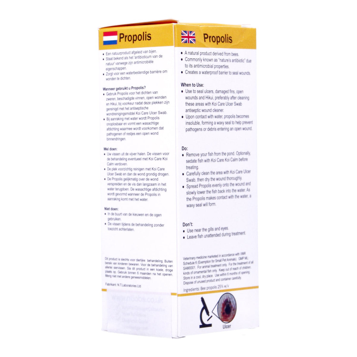 NT Labs Propolis 30ml - Koi Care Fish Treatment