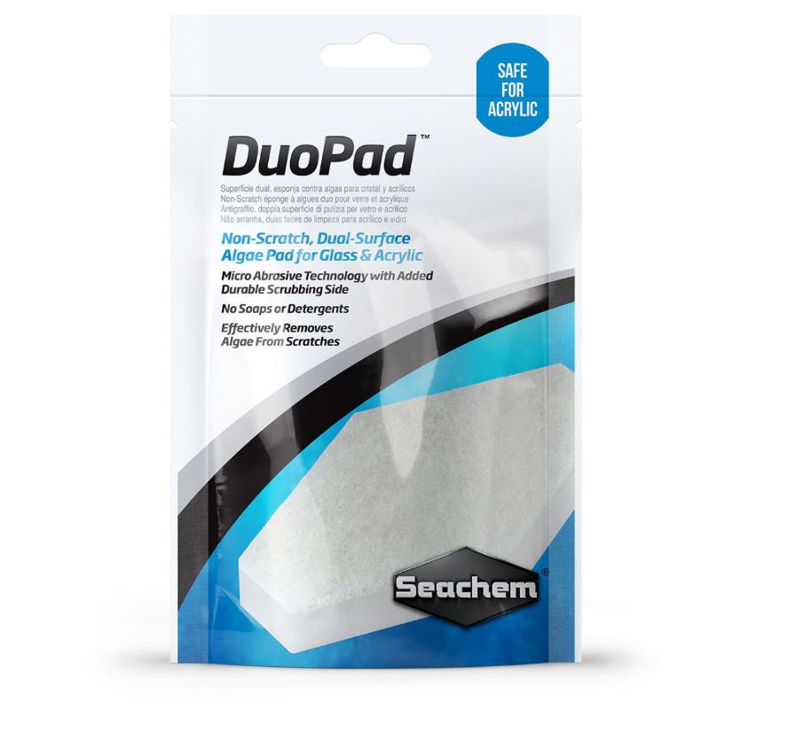 Seachem Duo Algae Pad - Dual Surface Cleaner 4.5" x 2.5"