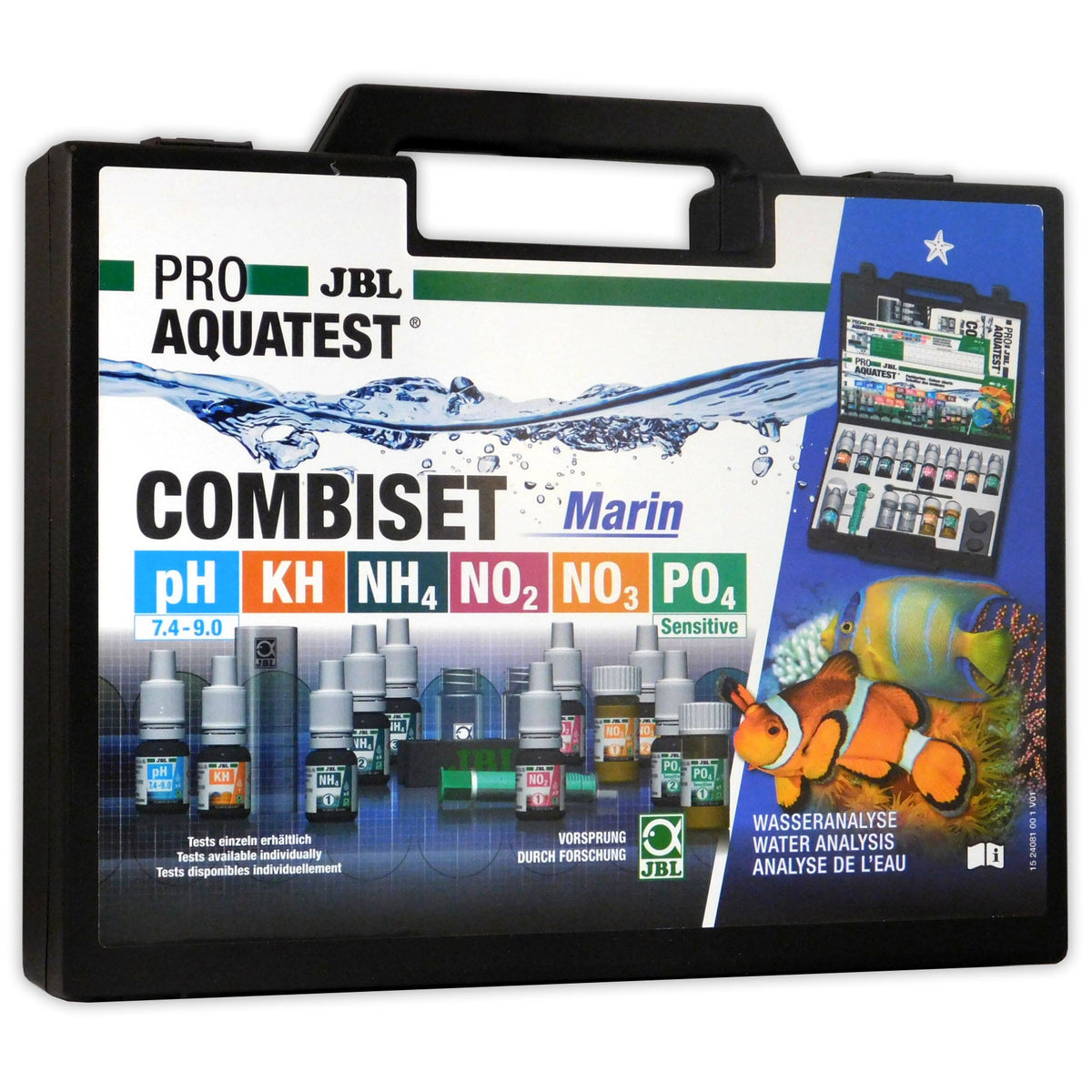 JBL Marine Water Test CombiSet - 6 Essential Tests