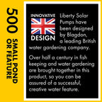 Blagdon Liberty Solar Pump 500 & LED